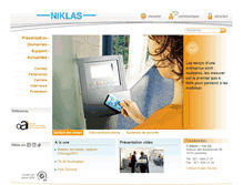 Tablet Screenshot of niklas.ch